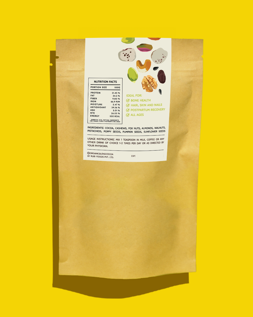 Organic Blend - Nutritional Supplement